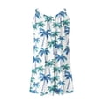 thumbnail image 6 of VBTAPA Summer Dresses for Women Floral Beach Sun Dress Novelty 3D Printed Sleeveless Mini Dresses Limited Time Sales Multicolor M, 6 of 7