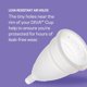 thumbnail image 3 of Copa menstrual DivaCup modelo 1 para flujo medio a abundante, 3 of 5
