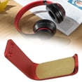 thumbnail image 3 of Bearachild Soporte para auriculares de Metal y cuero PU, estante de almacenamiento para auriculares para juegos, soporte para auriculares de Cables de audio/vídeo, 3 of 6