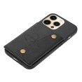 thumbnail image 5 of Funda de poliuretano termoplástico (PU) + TPU para iPhone 13 Pro Max, color negro, 5 of 5