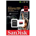 thumbnail image 3 of Memoria Micro SD SanDisk  128GB SANIDISK Extreme PRO Camara Accion A2 V30 U3 SDSQXCY-128G-GN6MA, 3 of 3