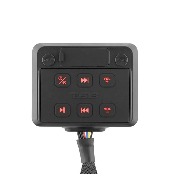 DS18 ENSBTRC-SQ Universal Marine Bluetooth Audio Receiver with Controller