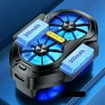 thumbnail image 4 of Outoloxit Phone Cooler with Wireless Charging, High Power Cooling Fan, Back Clip & Turbo Cool for Gaming and Video Streaming, 4 of 7
