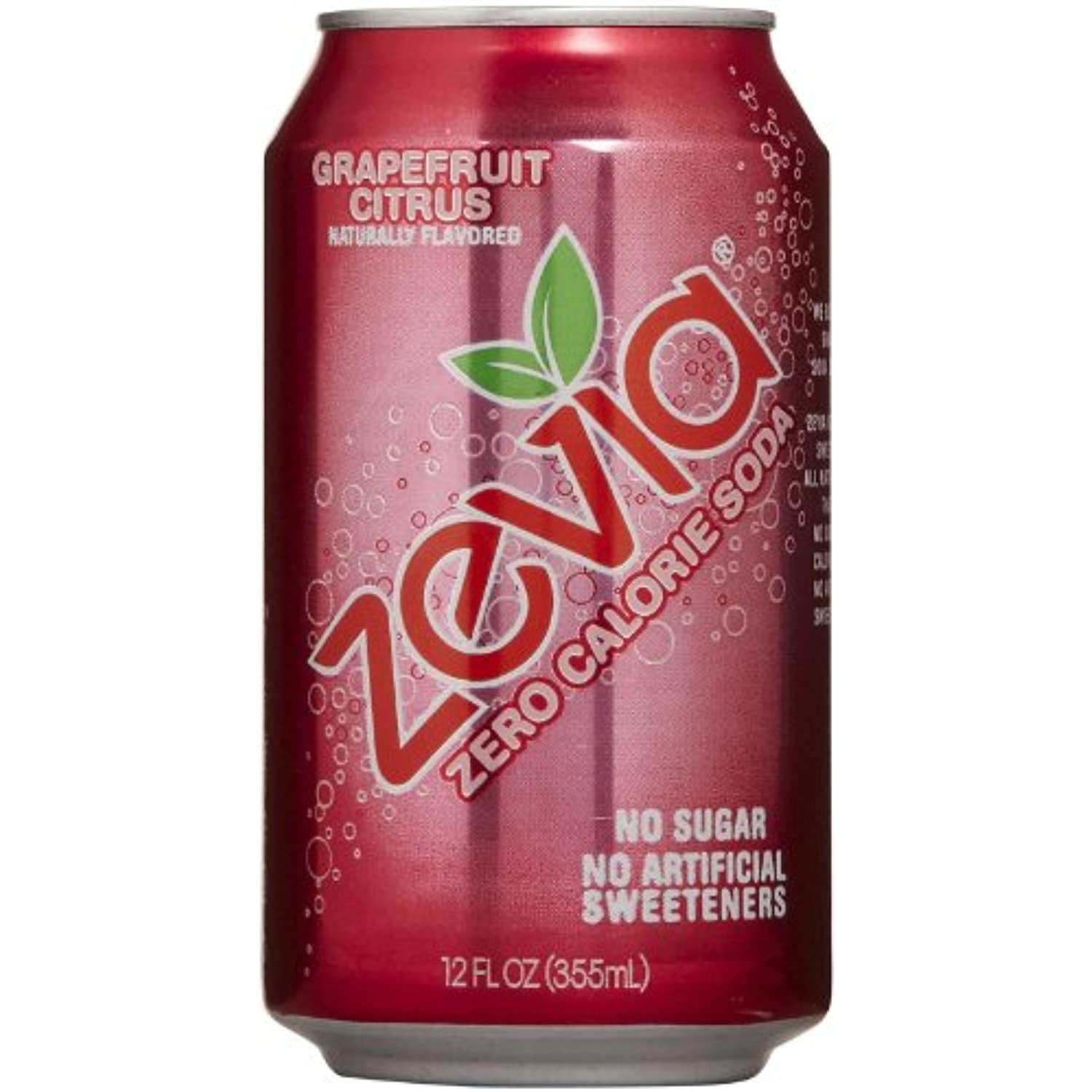 Zevia Soda Grapefruit Citrus 6P, 72 Fo