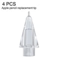 thumbnail image 2 of 4 Pcs Precise Replacement Tips compatible for Apple Pencil 1st/2nd Gen , Wear-Resisting Metal Nibs, 2 of 5
