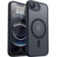 thumbnail image 1 of [PST] iPhone 17e / 16e Case, Hybrid Silicone Matte Back Cover with Magnetic (MagSafe Compatible), 1 of 5