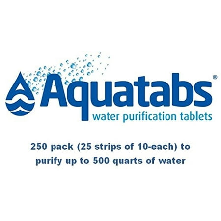 Aquatabs Water Purification Tablets Deluxe