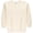 Natural, variant on 8 oz Midweight Crewneck Fleece Sweatshirt Unisex CVC Blend, Soft Cotton Polyester Pullover, Decorator Ready Blank for Printing, Casual Long Sleeve Sweatshirt for Men and Women-Black