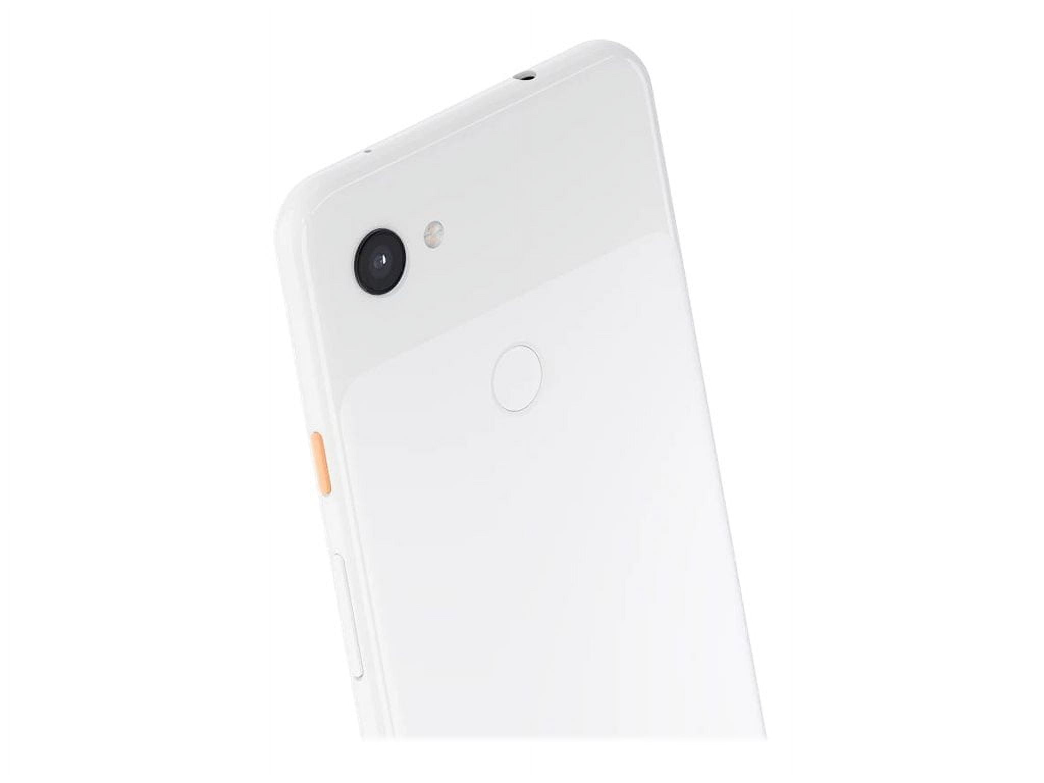 Google Pixel 3A (2019) G020F 64GB (5.6" inch, GSM, 4G/LTE, CDMA) Factory Unlocked Smartphone - International Version (Clearly White)