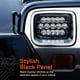 thumbnail image 2 of Faros LED TRUE MODS 7x6 5x7 H6054 negros para Jeep Wrangler, 2 of 8