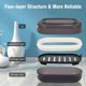 thumbnail image 2 of Travel Soap Holder Leak-proof Soap Holder Travel Soap Holder with Removable Drainage Tier Portable Soap Holder For Travel, Camping(Black, 1 Piece), 2 of 4