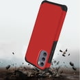 thumbnail image 2 of Kaleidio Case For Motorola Moto G Stylus 4G/LTE (2022 Version) [Astro Armor] Rugged Slim [Shockproof] Impact Protector Hybrid Cover [Red/Black], 2 of 4