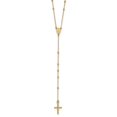 thumbnail image 5 of Auriga Fine Jewelry 14K Yellow Gold Rosary 24 inch Necklace for Women 24", 5 of 6