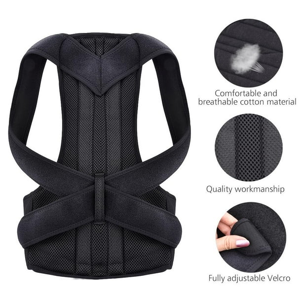 Adjustable Posture Corrector Back Support Shoulder Back Brace Posture