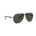 thumbnail image 2 of Dolce & Gabbana  Metal Men Pilot Sunglasses Gold 63mm, 2 of 3