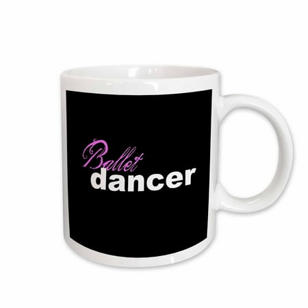 

3dRose Ballet Dancer Ceramic Mug 11-ounce