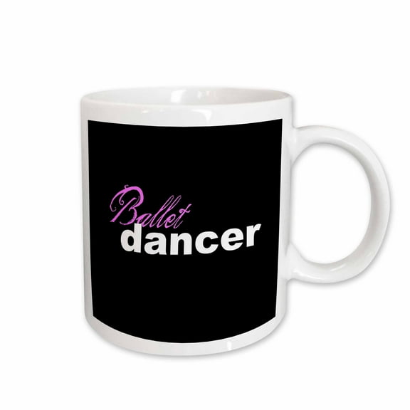 3drose, Ballet Dancer, 11oz Mug