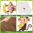 thumbnail image 2 of 50 Pcs Jungle Monkey Bulletin Board Set Monkey Cutouts Jungle Animals Bulletin Board Classroom Decorations for Back to School Birthday Summer Party Kindergarten Classroom Wall Decor$$Office, 2 of 7