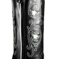 thumbnail image 6 of Ferwind Women's Embroidery Western Cowgirl Boots Female Adult Black 12, 6 of 8