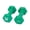 Green, variant on Fabrication Enterprises Vinyl-coated Iron Dumbbell, Violet, 2 lb