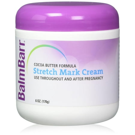 Balm Barr Stretch Mark Cocoa Butter Massage Creme - 6 oz