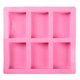 thumbnail image 2 of Molde Jabón Hecho A Mano Silicona Largo 6 Rejillas Moldes Rectangulares para Tartas Artesanales DIY, 2 of 2