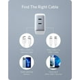 thumbnail image 7 of Anker USB C Charger Nano II 65W PPS Fast Charging,GaN II Technology, Foldable |White, 7 of 7