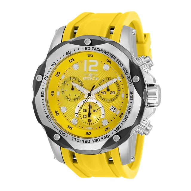 Reloj Invicta 33962 Speedway Hombres Amarillo 51mm Poliuretano INVICTA 33962