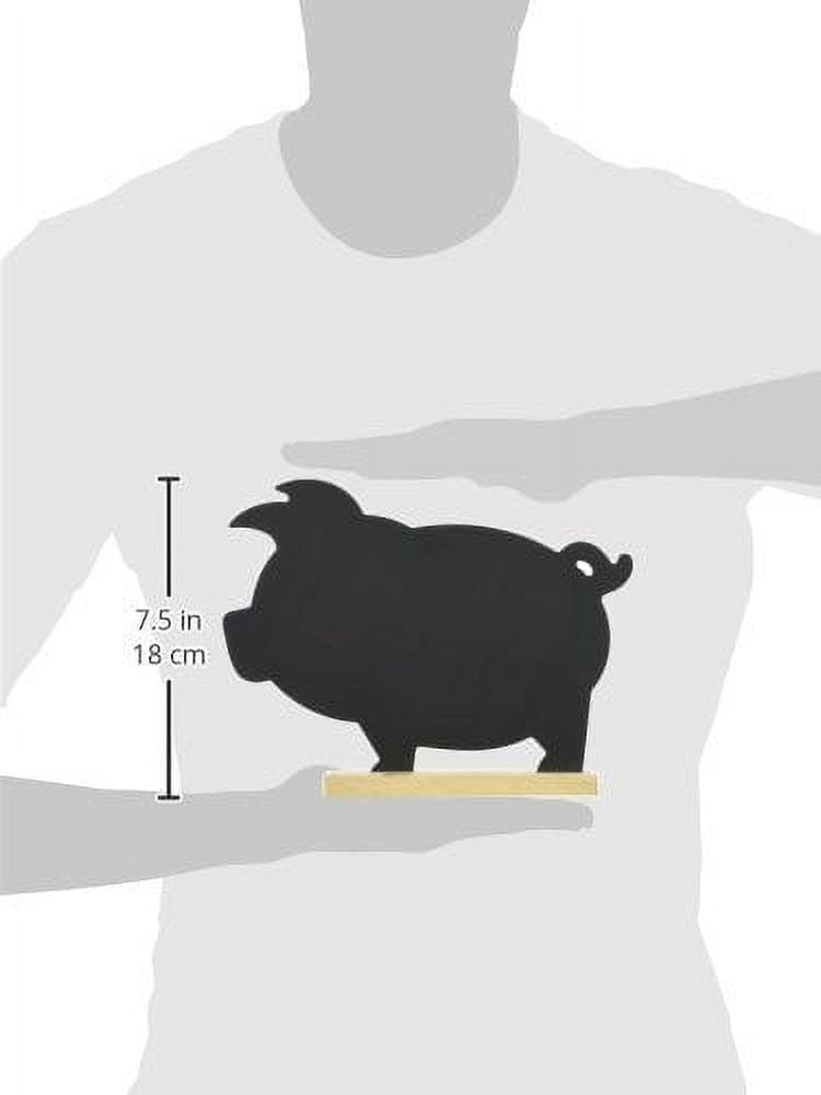Darice Chalkboard & Pig Base