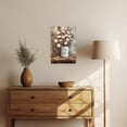 thumbnail image 5 of ZHONGYUTONG Cotton Flower Canvas Wall Art Rustic Vintage Cotton Painting Farmhouse Floral Picture Print for Bedroom Decor Framed (12.00" x 18.00"), 5 of 5