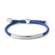 thumbnail image 4 of Pulsera de cuero para hombres, pulsera trenzada de cuero genuino, pulseras para hombres, pulsera con inicial de cuero negro, regalos de joyería para hombres y niños, 4 of 5