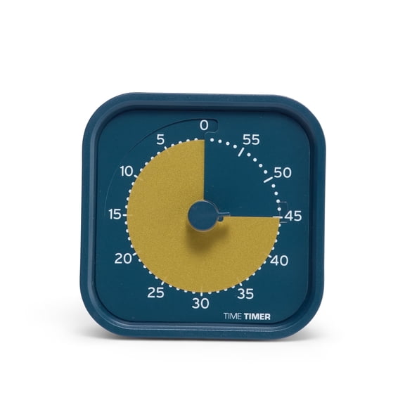 Time Timer MOD Home Edition — 60 Minute Kids Visual Timer Study Tool (Metallic Midnight)