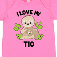 thumbnail image 4 of Inktastic Cute Sloth I Love My Tio with Green Leaves Boys or Girls Baby Bodysuit, 4 of 5