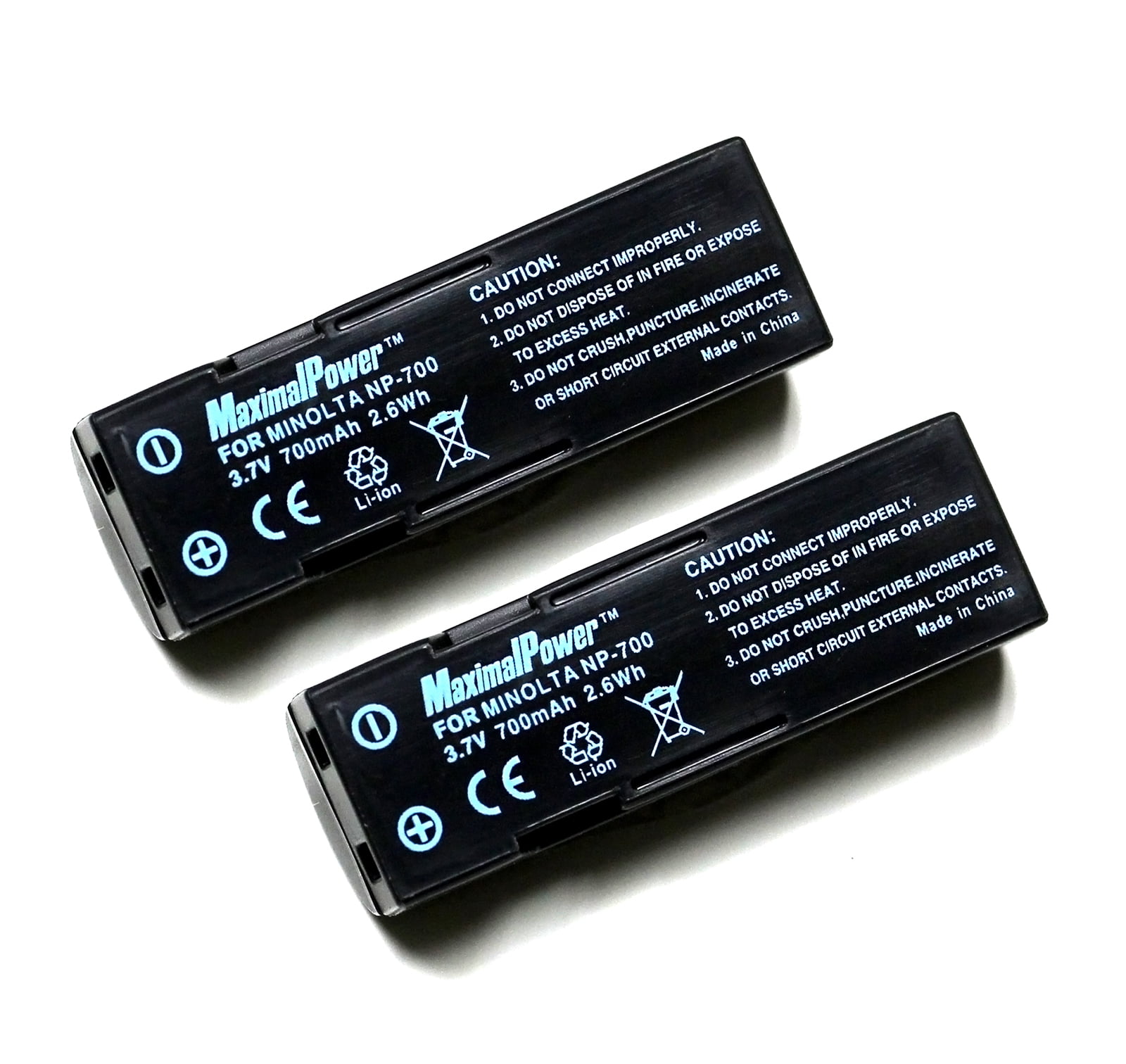 Maximalpower Battery for Konica Minolta NP700, Dimage X50 X60 DGX50K