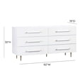thumbnail image 3 of Trident White 6 Drawer Dresser, 3 of 9