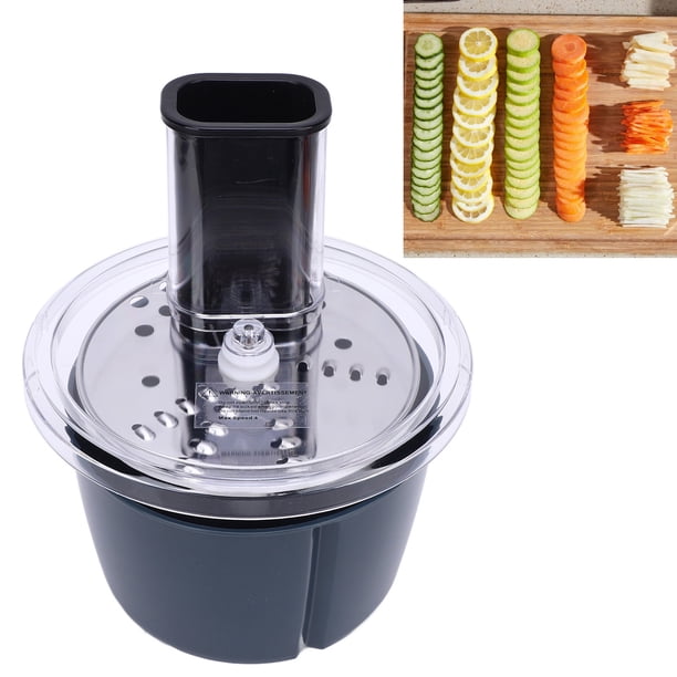 Cortador de contenedores del Procesador de Alimentos, Lavavajillas Safe Precise Fit Cutter Vegetable Corte de Corte para TM5