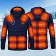 thumbnail image 4 of Tbopshirt Heated Jacket,Winter Coats for Women,USB Intelligent Constant Temperature Heated Windproof Plus Size Coat for Men and Women Winter 21 Heated Jacket Coat,, 4 of 9