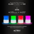 thumbnail image 3 of Bocina Portatil Acteck Glee Pure AP50 Inalambrica Luz LED TWS Blanco, 3 of 6
