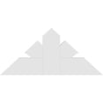 thumbnail image 4 of 36"W x 16 1/2"H x 2"D x 6"F, 11/12 Pitch, Richland Architectural Grade PVC Gable Bracket, 4 of 8