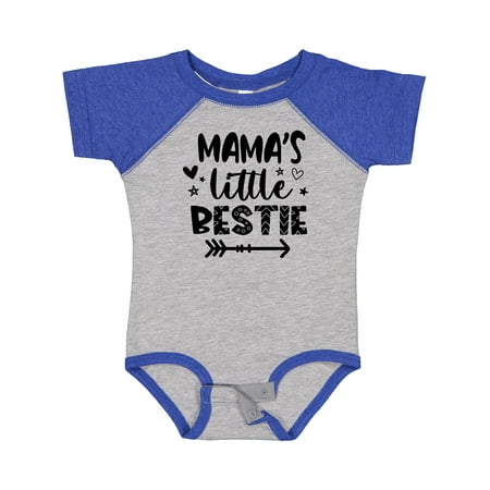 

Inktastic Mama s Little Bestie with Arrow and Hearts Gift Baby Boy or Baby Girl Bodysuit