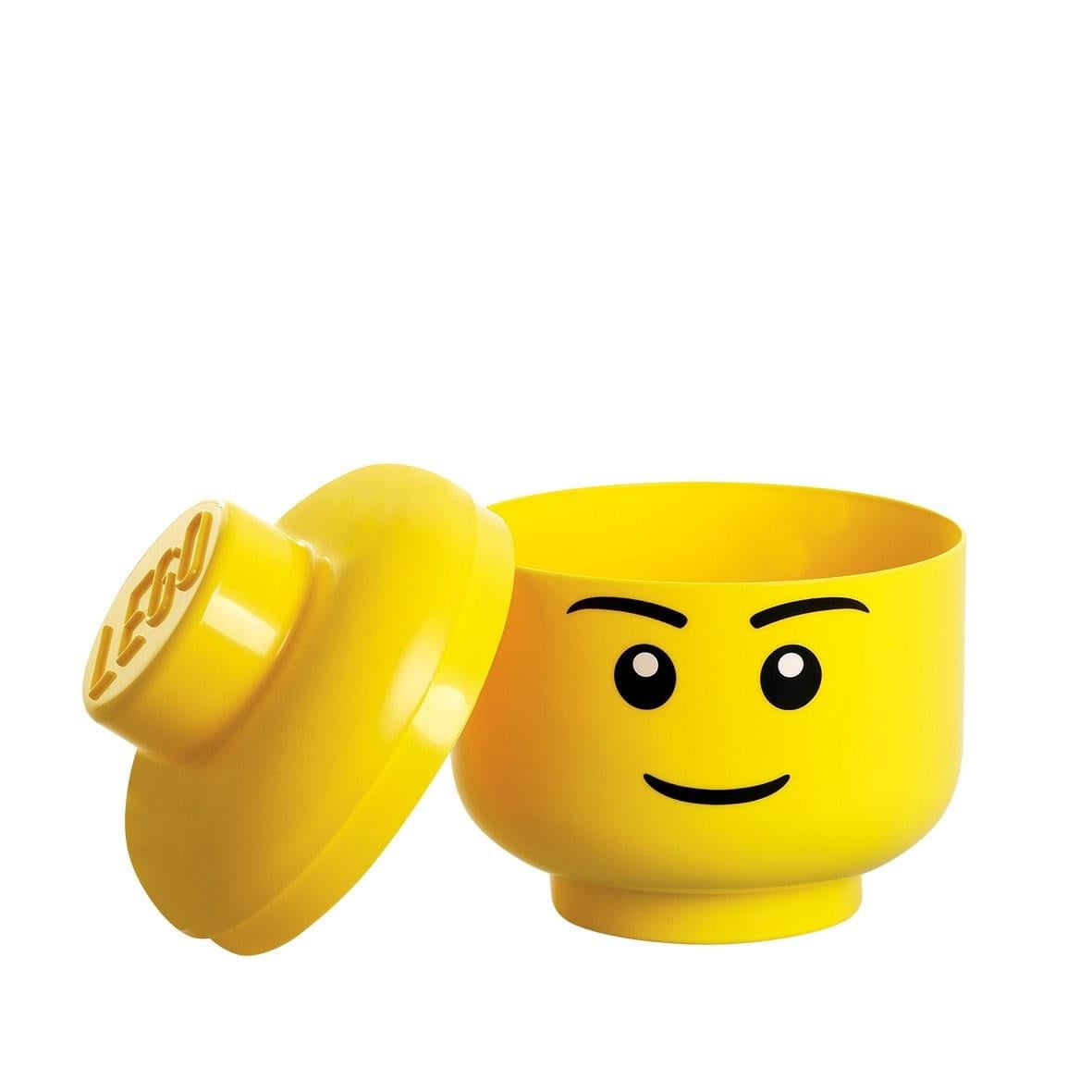 LEGO Construction Blocks Storage Head - - Large Boy