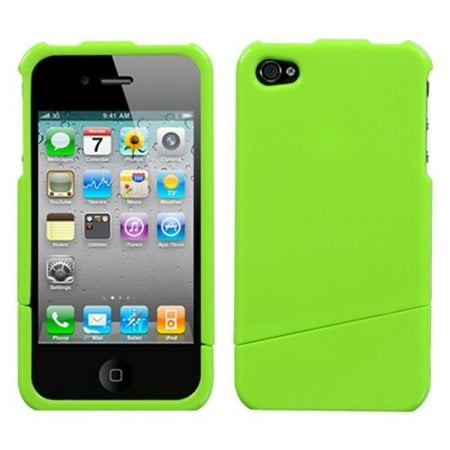 Insten Natural Pearl Green Slash Case For iPhone 4 4S