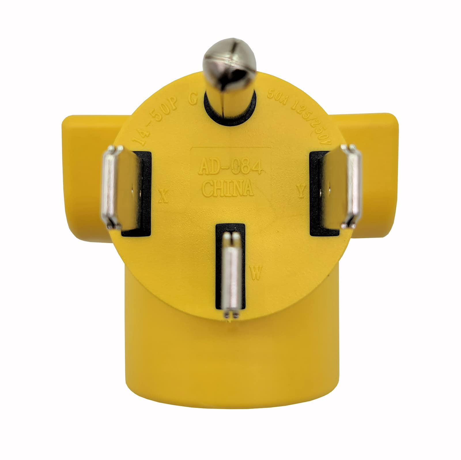 Parkworld 62848 Welder Adapter NEMA 14-50P to 6-50R One Piece Compact Adapter Output 50amp 250Volt