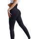 thumbnail image 1 of Pantalones de chándal ajustados elásticos de cintura alta para mujer Pantalones de yoga de caderas de melocotón Fridja nalpqowj5697, 1 of 1