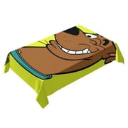 Scooby Doo Themed Square Tablecloth 54 * 72 Inches Durable Stylish