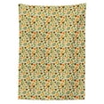 thumbnail image 3 of Ambesonne Acorn Tablecloth Rectangular Table Cover, Maple Leaf and Fir Branch, 60"x90", Multicolor, 3 of 4