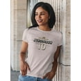 thumbnail image 2 of Just Be Royal Stronger T-Shirt Women -Image by Shutterstock, Female Large, 2 of 4