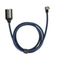 thumbnail image 3 of Audio Cord, Stereo Gold Plated 3.5mm To 2RCA Female Cord Cablecreation Angle  For Home Theater, 3 of 8