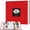 Red, variant on PU Leather 4x6 Photo Album 200 Pockets Picture Book with Memo Space