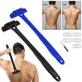 thumbnail image 2 of Body Hair Removal for Men Manual Back Shaver Razor Trimmer w/Replaceable Blades NEW Better, 2 of 7